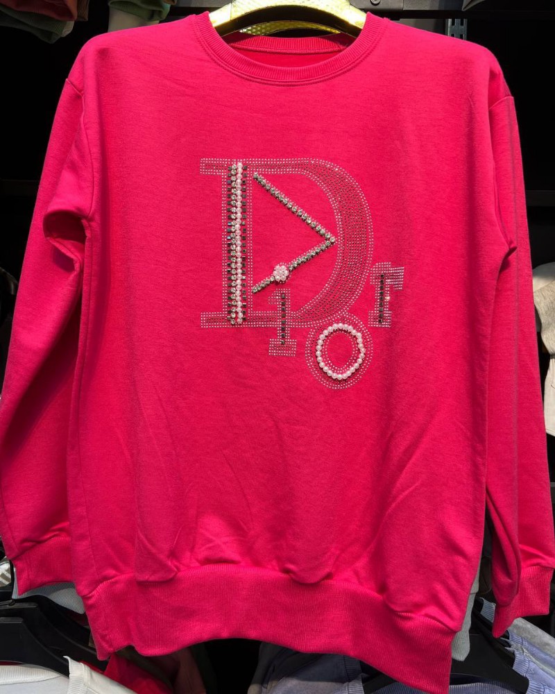 بلوز دورس زنانه نگین دوزی کد 136669 - خرید بلوز تک زنانه عمده