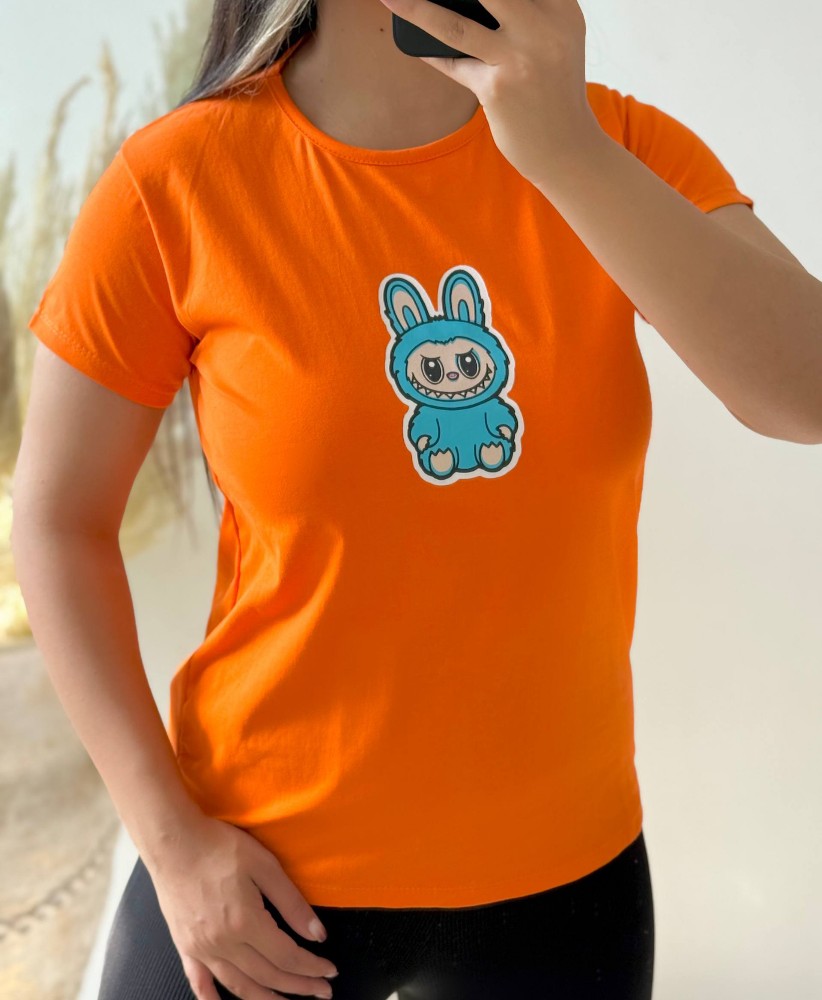 تیشرت زنانه پنبه فری سایز ۳۸ تا ۴۴ کد 136122 - خرید تاپ و تیشرت زنانه عمده