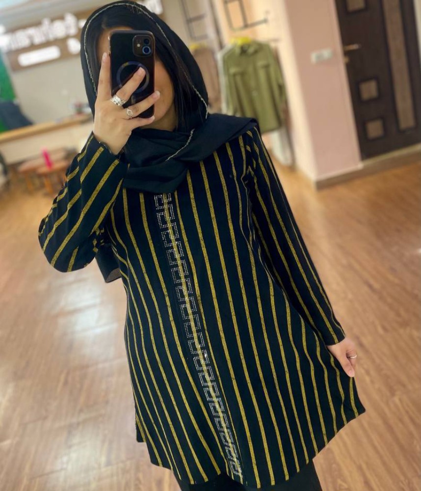 تونیک زنانه نگین دار کد 138444 - خرید تونیک زنانه عمده