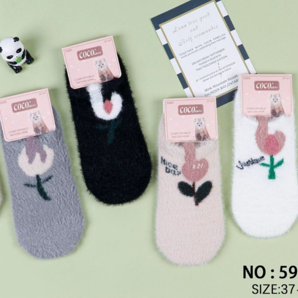 جوراب کالج زنانه موهر خارجی کد 135657 - خرید جوراب زنانه عمده