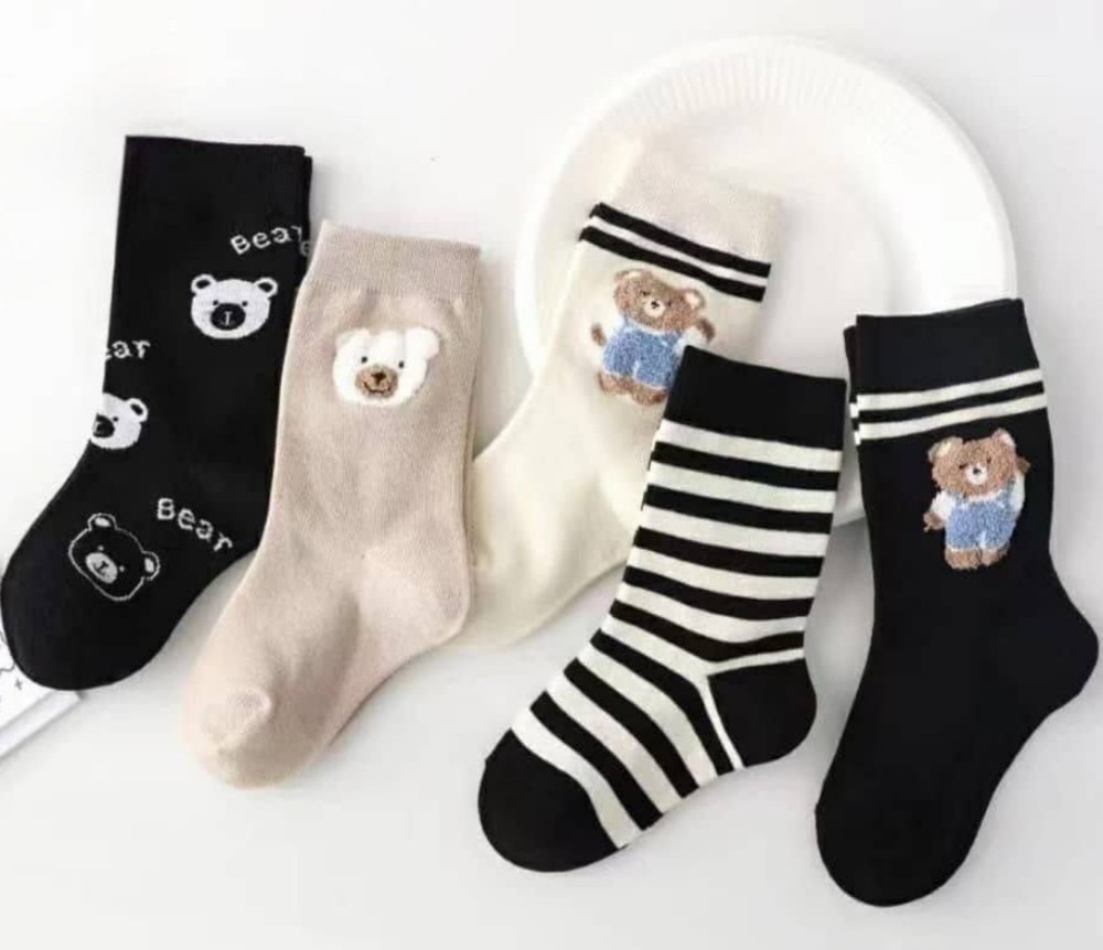 جوراب ساقدار پسرانه دخترانه خارجی‌ کد 136367 - خرید جوراب دخترانه عمده