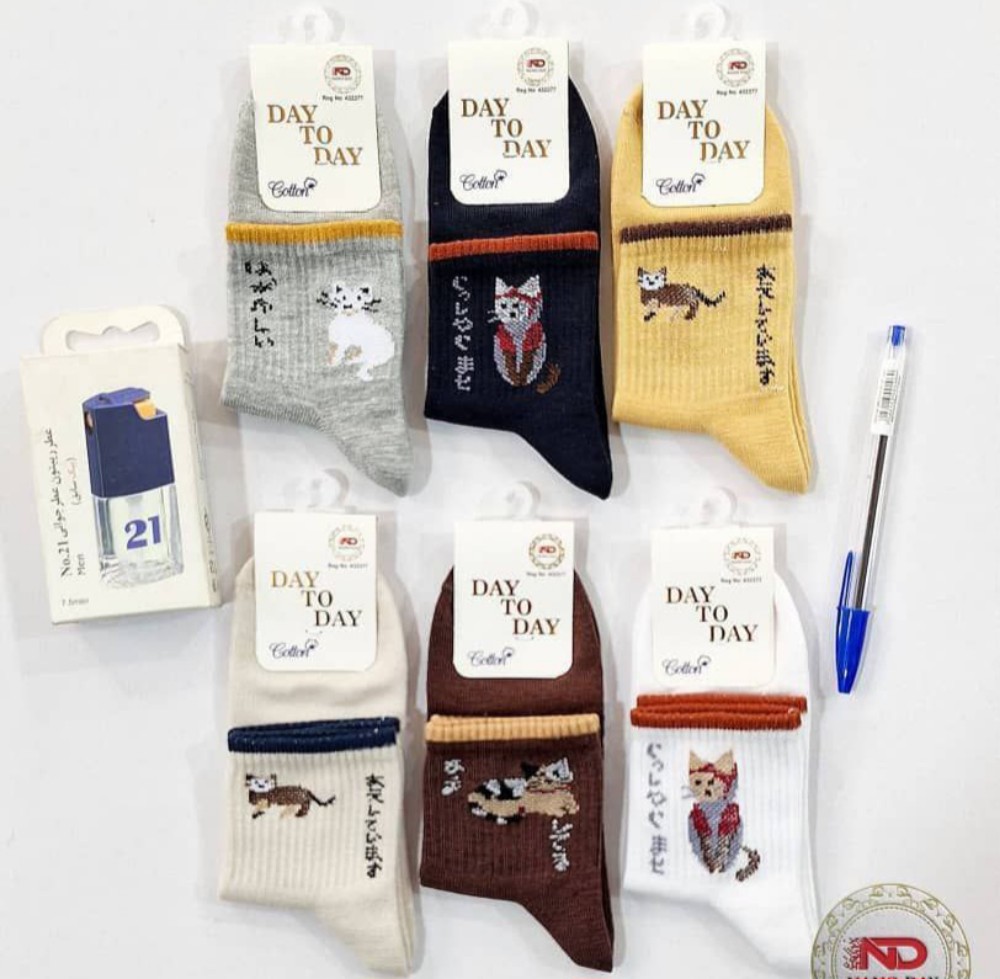 جوراب ساقدار پسرانه دخترانه خارجی‌ کد 136599 - خرید جوراب دخترانه عمده