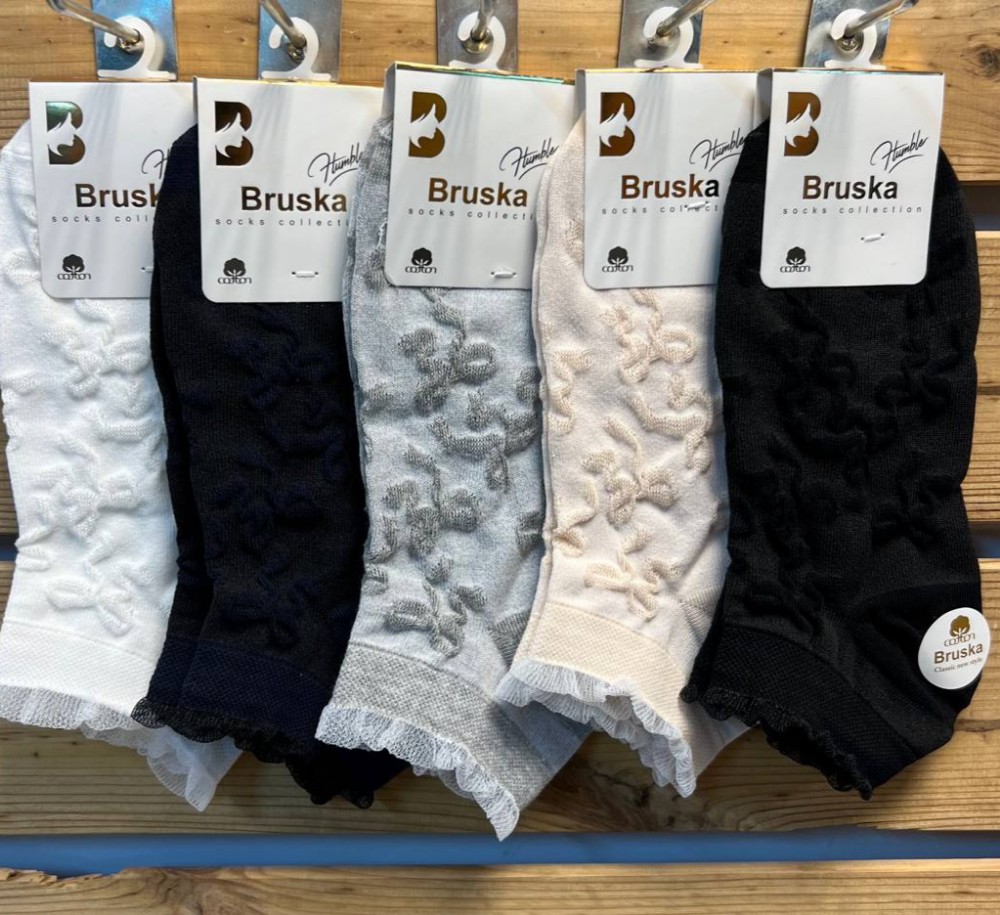 جوراب زنانه مچی بروسکا خارجی کد 137369 - خرید جوراب زنانه عمده