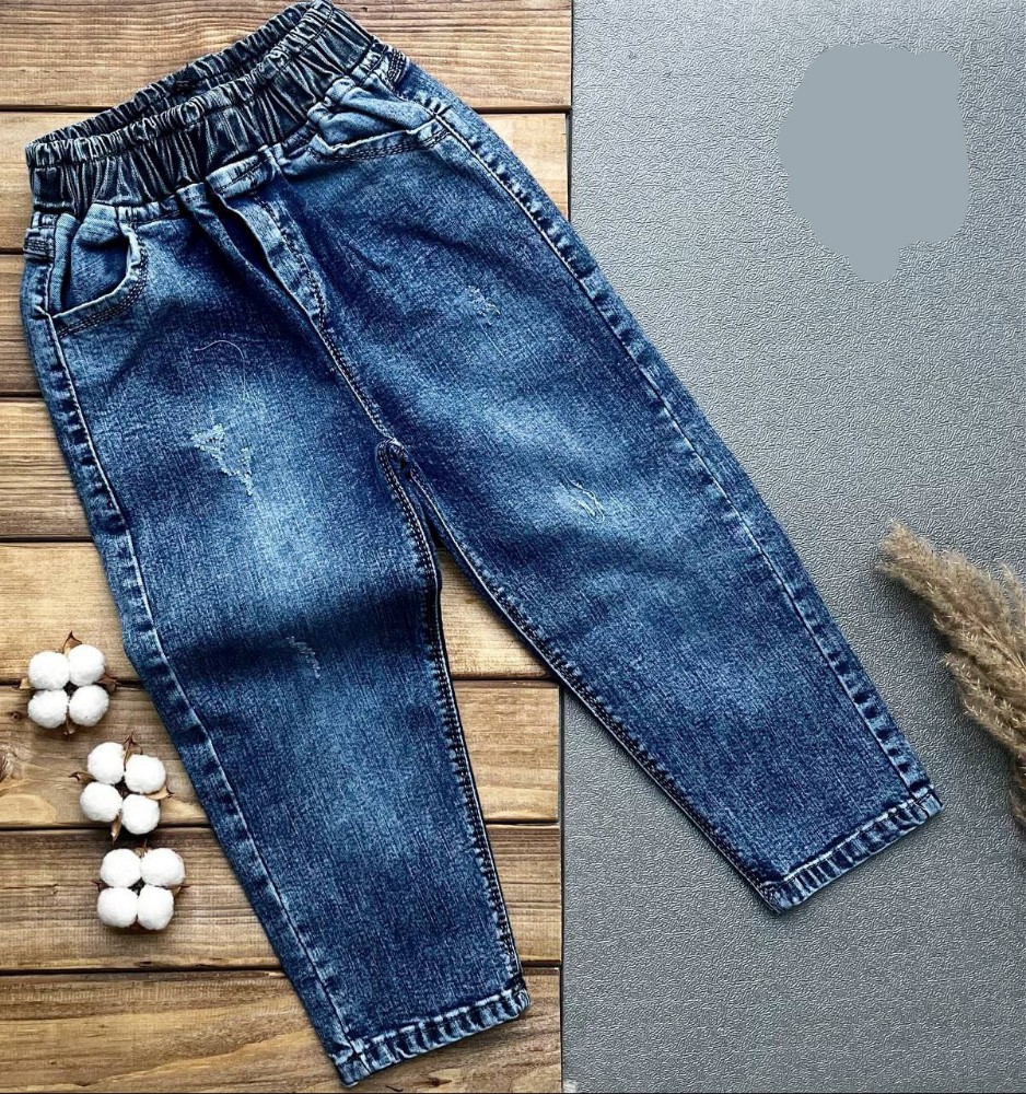 شلوار لی مام اسپرت پسرانه دخترانه مجلسی کد 137151 - خرید شلوار دخترانه عمده