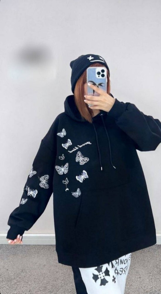 هودی پروانه کد 138839 - خرید کاپشن و هودی زنانه عمده