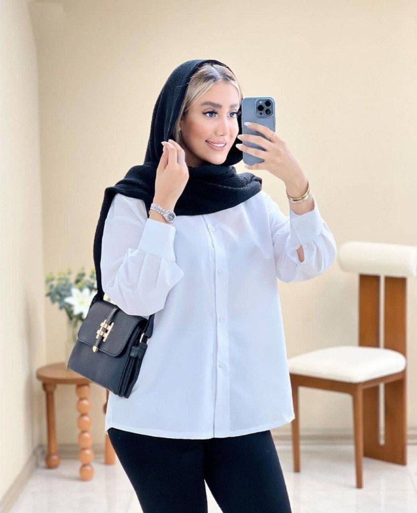 شومیز ساده کد 139960 - خرید شومیز زنانه عمده