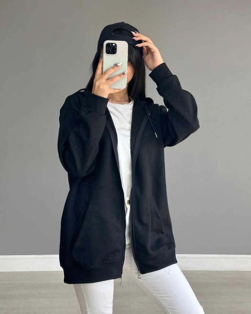 سویشرت ساده کد 139745 - خرید کاپشن و هودی زنانه عمده