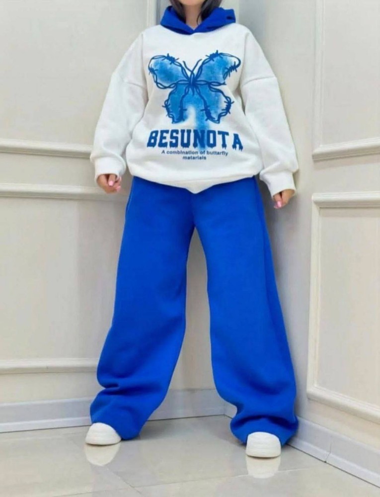 هودی و شلوار پروانه کد 139195 - خرید کاپشن و هودی زنانه عمده