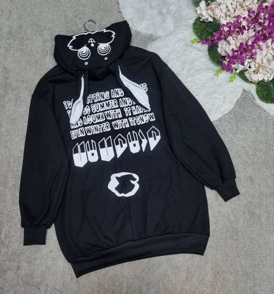 هودی خر گوش کد 139897 - خرید کاپشن و هودی زنانه عمده