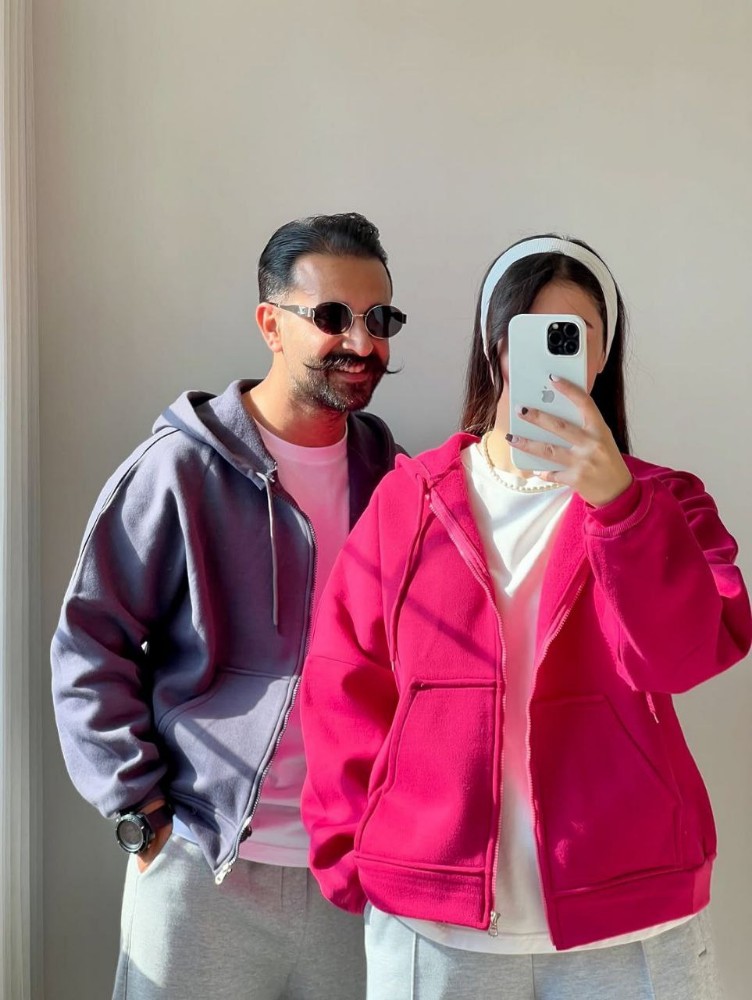 سویییشرت ساده جیب کانگرو کد 139437 - خرید کاپشن و هودی زنانه عمده