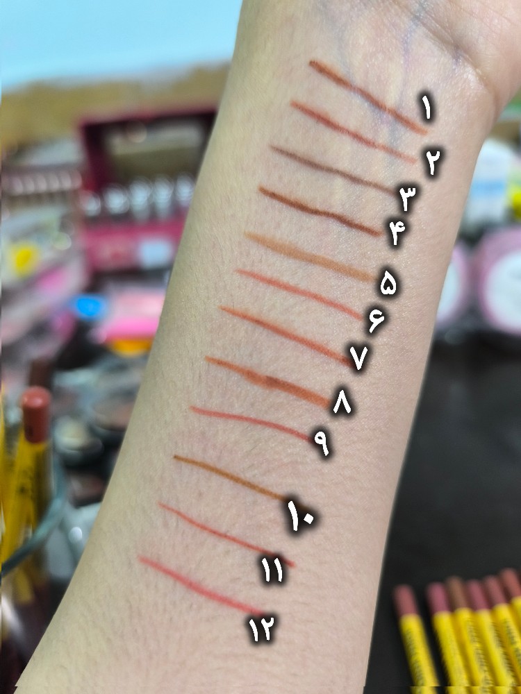 خط لب تام لیدی کد 139944 - خرید آرایشی لب عمده