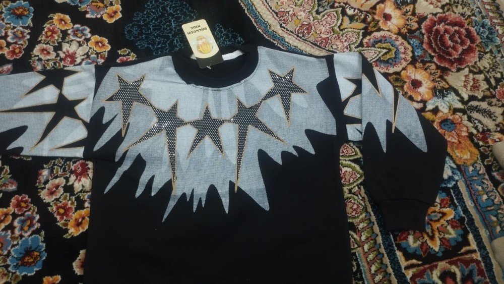 ستاره ای کد 139122 - خرید بلوز تک پسرانه عمده