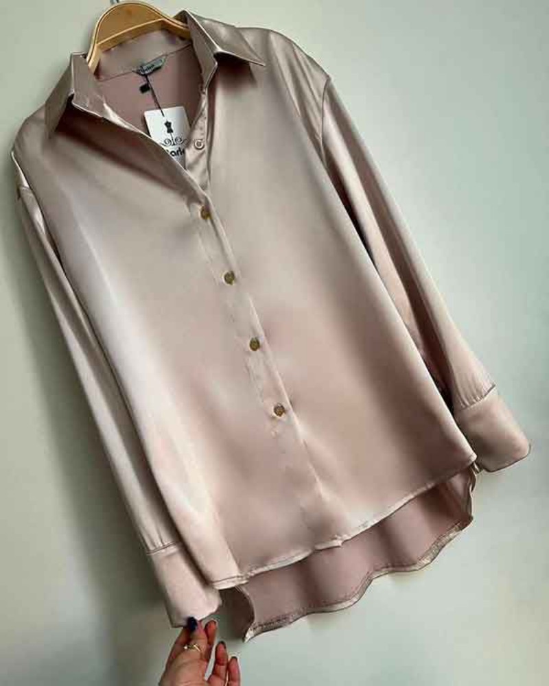 شومیز ساتن کد 139721 - خرید شومیز زنانه عمده