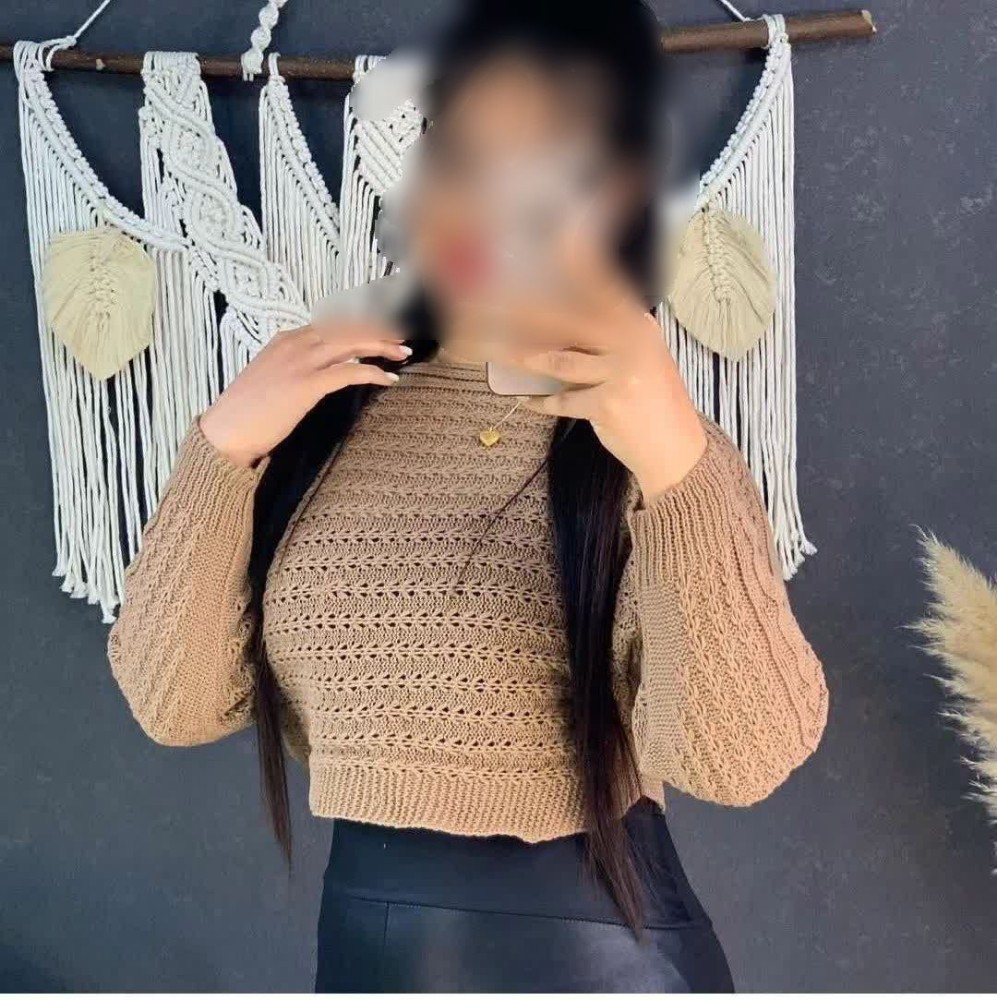 کراپ بافت کد 139759 - خرید کاپشن و هودی زنانه عمده