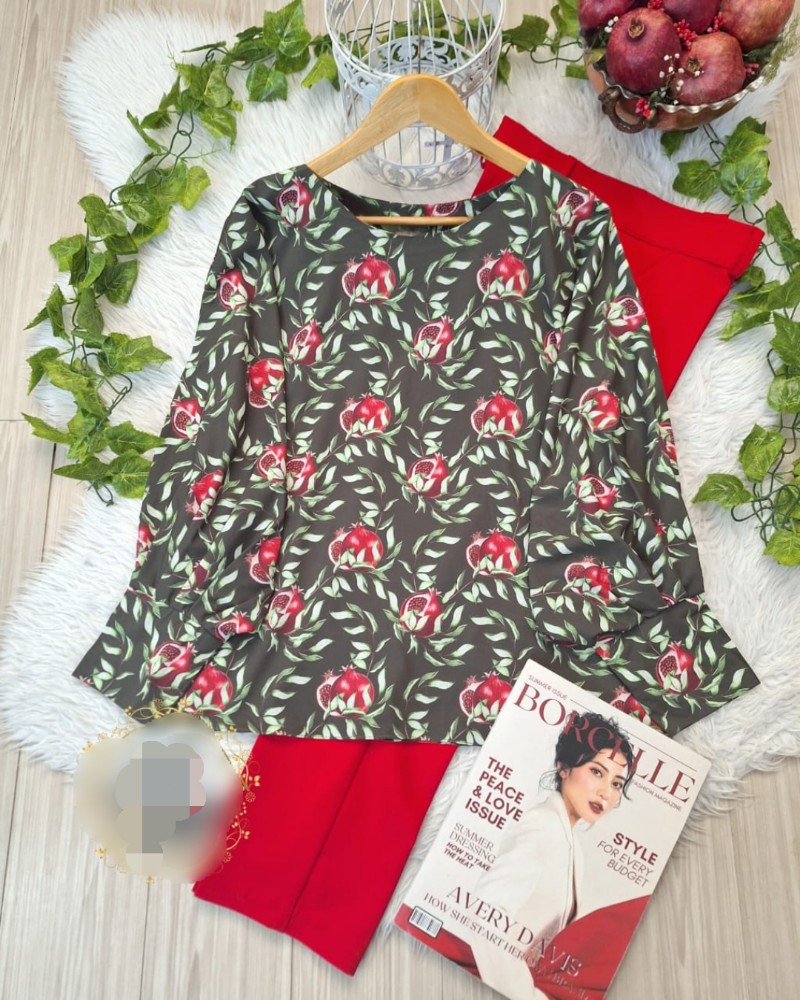 شومیز شب یلدا کد 139945 - خرید شومیز زنانه عمده