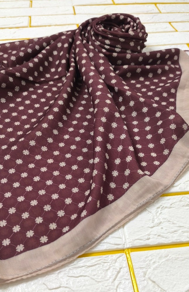 روسری میکس منگوله دار کد 139651 - خرید شال و روسری زنانه عمده