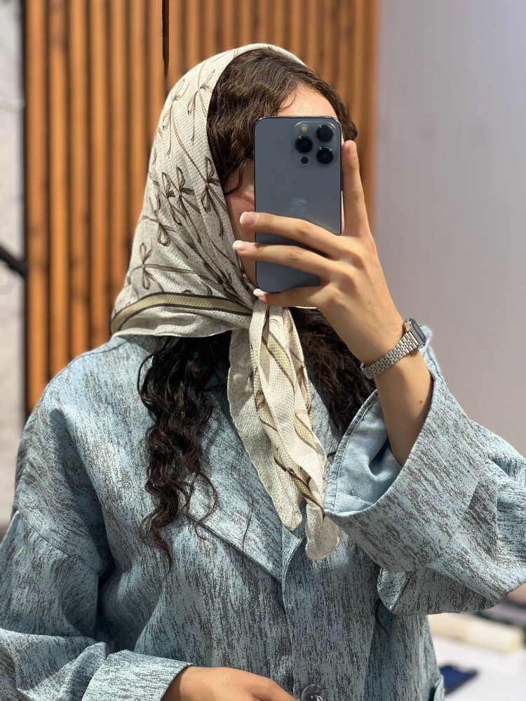 مینی اسکارف پاپیون کد 139676 - خرید شال و روسری زنانه عمده