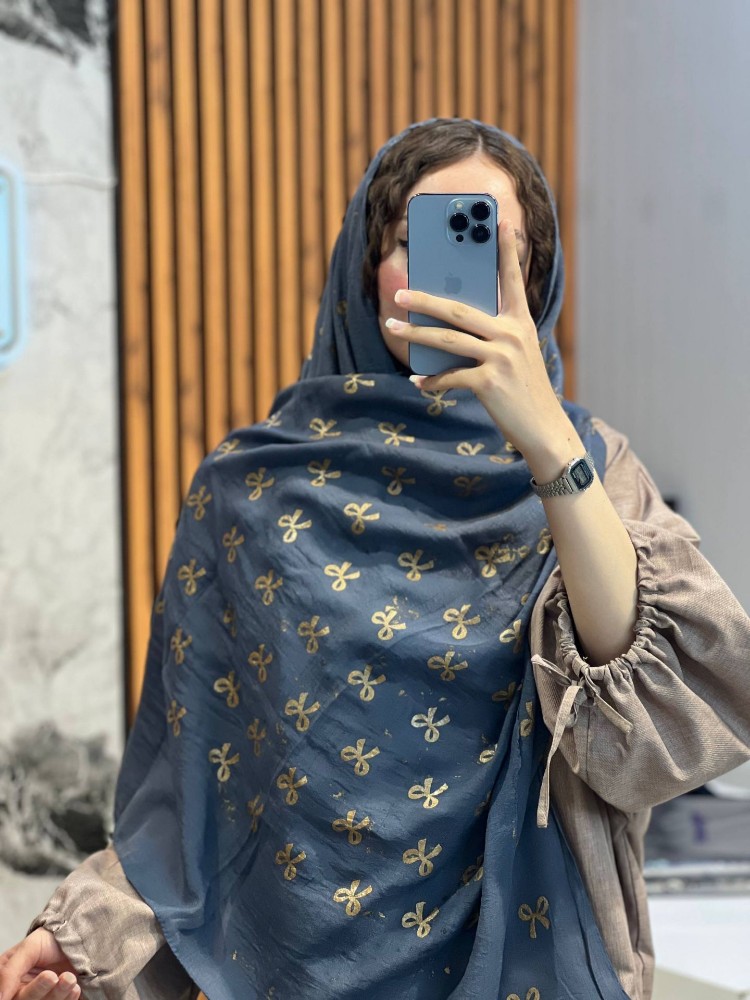 شال اسلپ پاپیون کد 139954 - خرید شال و روسری زنانه عمده