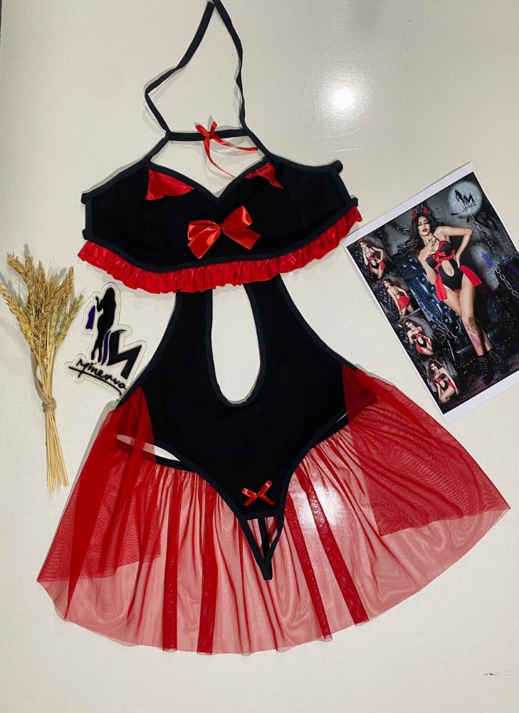 کاستوم فانتزی کد 139282 - خرید لباس خواب زنانه عمده