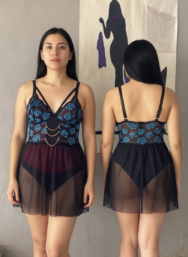 لباس خواب فانتزی کد 139287 - خرید لباس خواب زنانه عمده