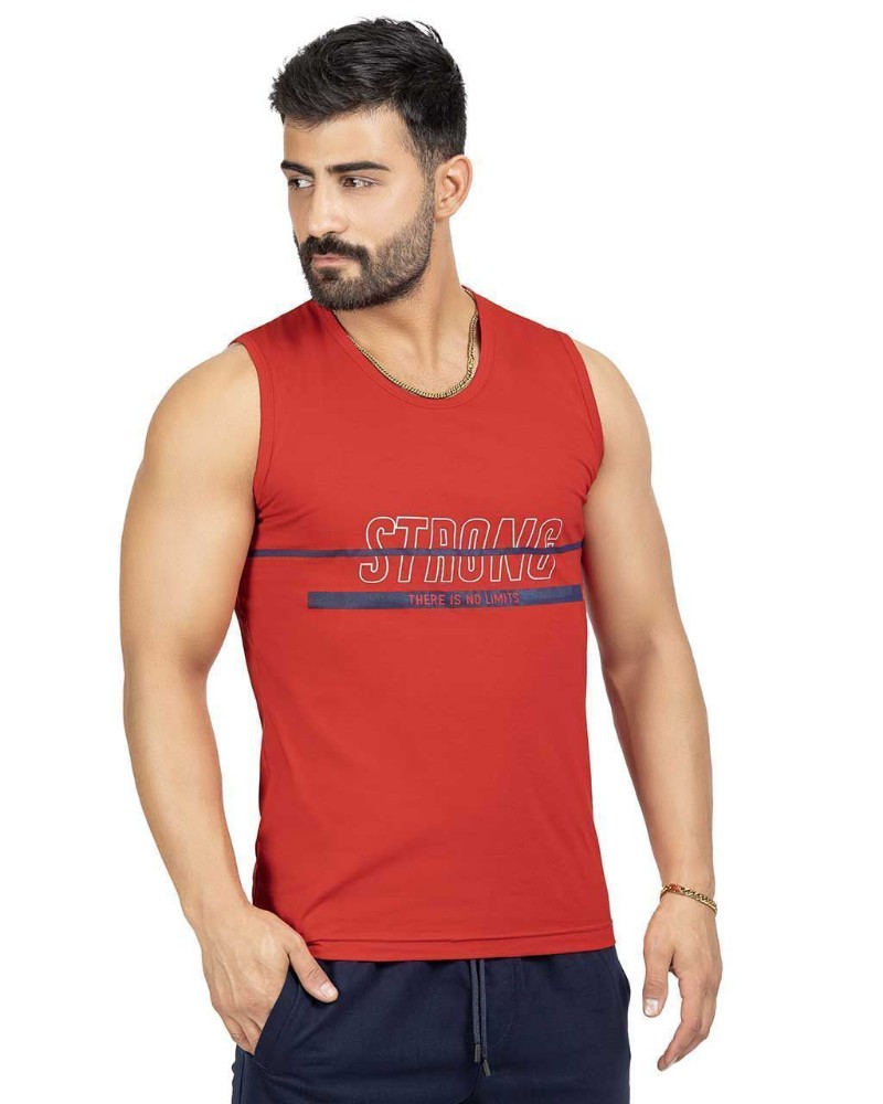 تاپ مردانه چاپ دار کد 139541 - خرید زیر پوش مردانه عمده