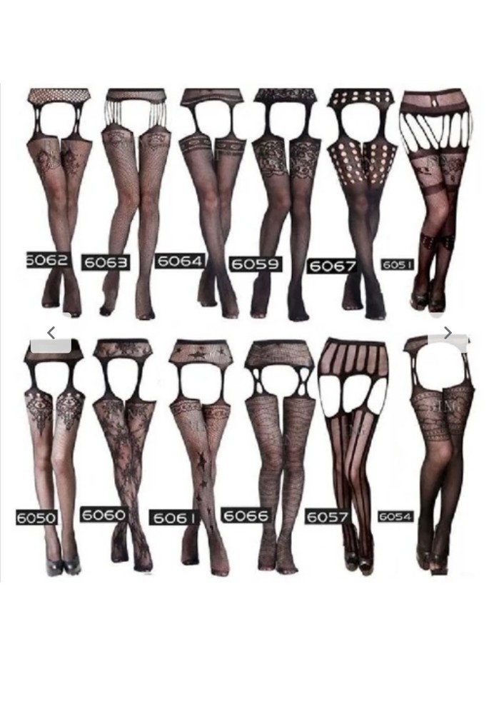 جوراب شلواری فاق بازفیشنت طرح لانه زنبوری مشکی فری سایز کد 139220 - خرید لباس خواب زنانه عمده