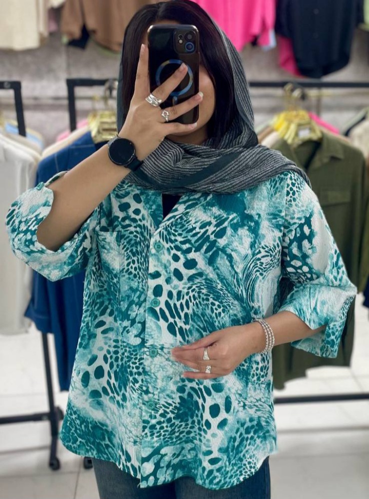 شومیز زنانه مدل یقه انگلیسی کد 139720 - خرید شومیز زنانه عمده