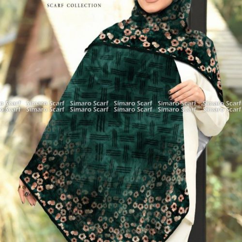 خرید عمده روسری نخی سیمارو سایز ۱۴۰