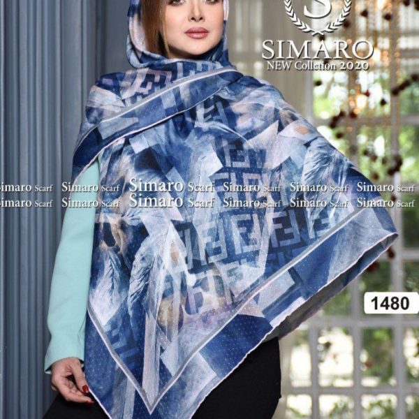 خرید عمده روسری نخی سیمارو سایز ۱۴۰