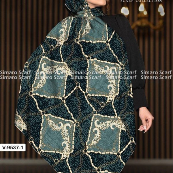 خرید عمده روسری نخی سیمارو سایز ۱۴۰