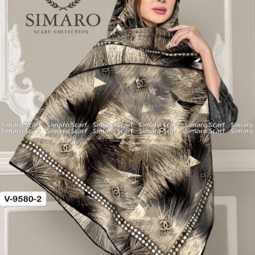 خرید عمده روسری نخی سیمارو سایز ۱۴۰