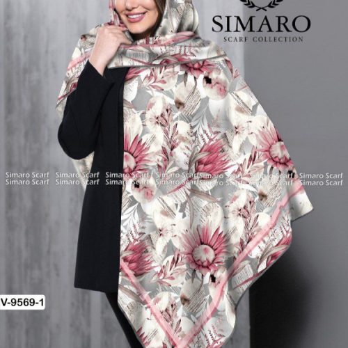 خرید عمده روسری نخی سیمارو سایز ۱۴۰