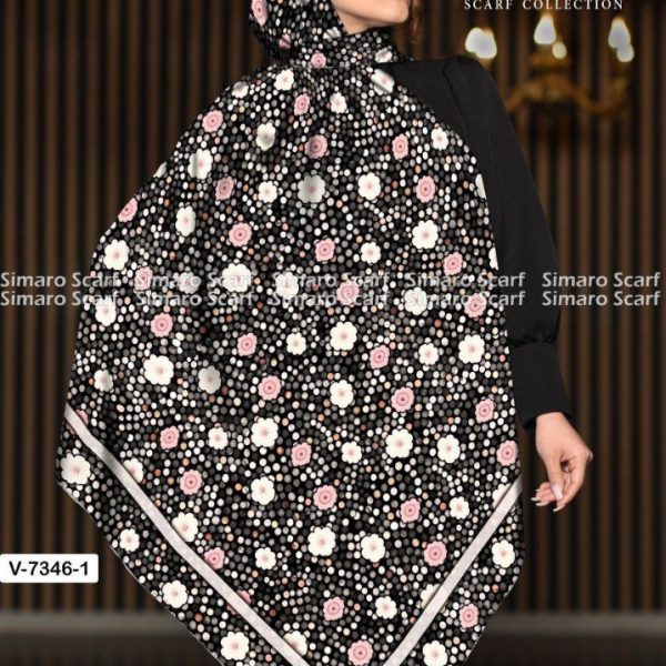 خرید عمده روسری نخی سیمارو سایز ۱۴۰