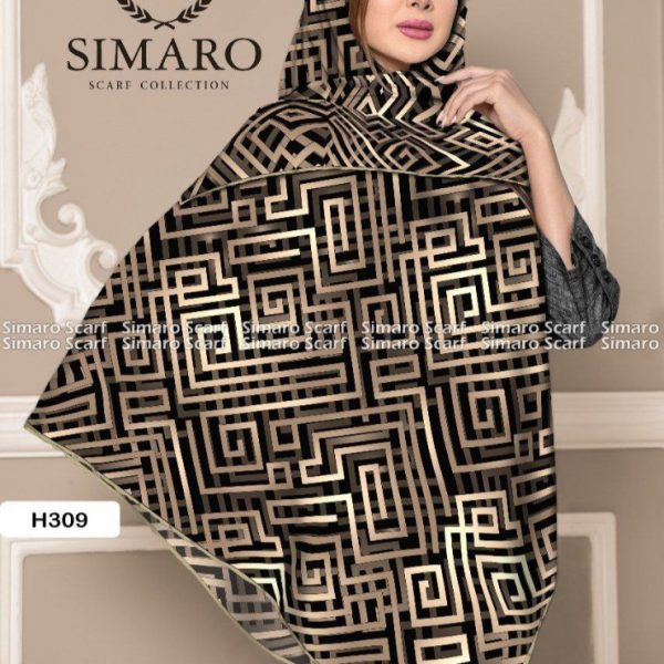 خرید عمده روسری نخی سیمارو سایز ۱۴۰