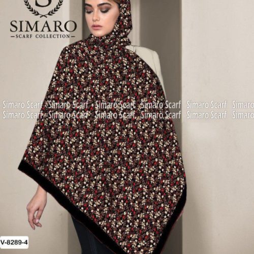 خرید عمده روسری سیمارو حریر کرپ سایز ۱۴۰