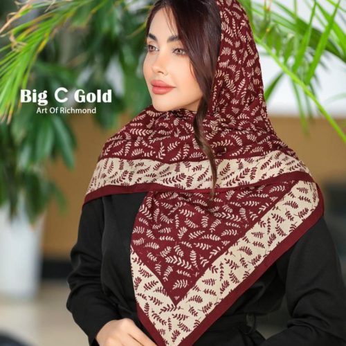 خرید عمده روسری نخی زنانه سایز ۱۰۰
