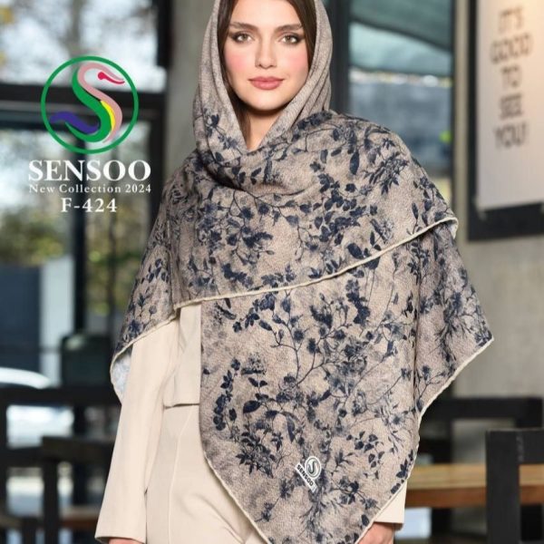 خرید عمده روسری کرپ حریر سایز ۱۲۰