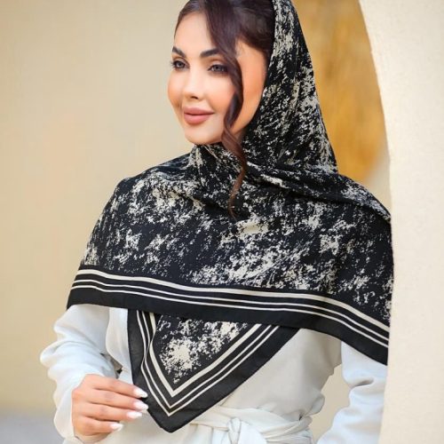 خرید عمده روسری کرپ حریر زنانه سایز ۱۰۰