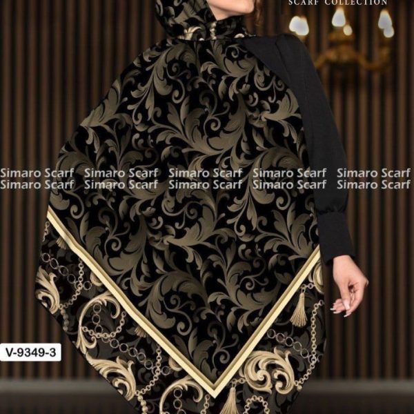 خرید عمده روسری کرپ حریر سایز ۱۴۰