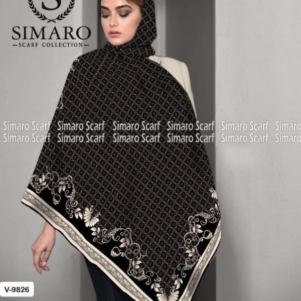 خرید عمده روسری کرپ حریر سایز ۱۴۰