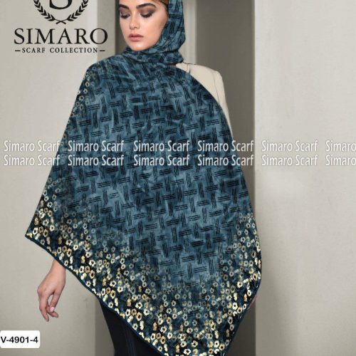 خرید عمده روسری کرپ حریر سایز ۱۴۰