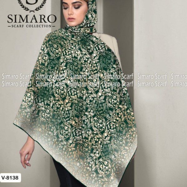 خرید عمده روسری کرپ حریر سایز ۱۴۰
