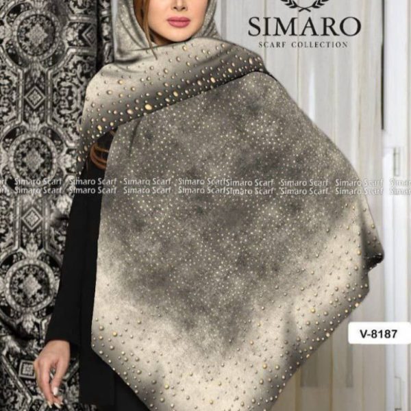 خرید عمده روسری کرپ حریر سایز ۱۴۰