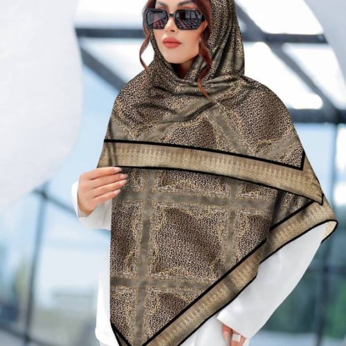 خرید عمده روسری زنانه کرپ حریرسایز ۱۲۰