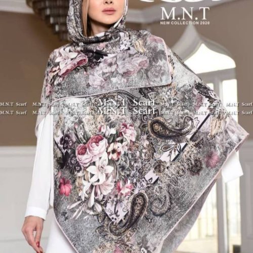 خرید عمده روسری زنانه کرپ حریرسایز ۱۲۰