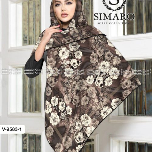 خرید عمده روسری زنانه کرپ حریرسایز ۱۲۰