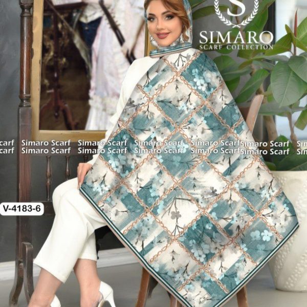 خرید عمده روسری زنانه کرپ حریرسایز ۱۲۰