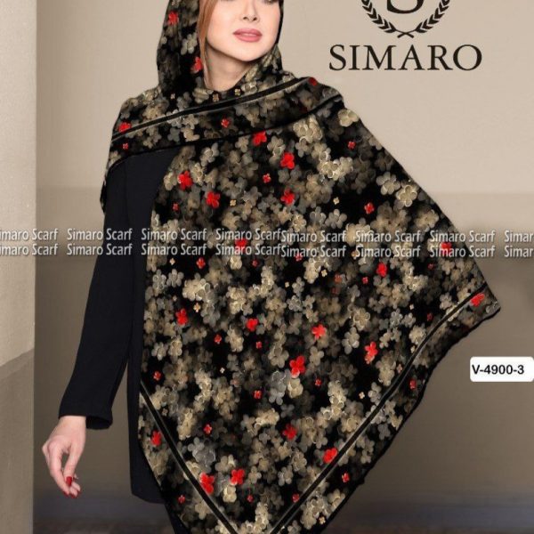روسری زنانه کرپ حریر سایز ۱۲۰ عمده