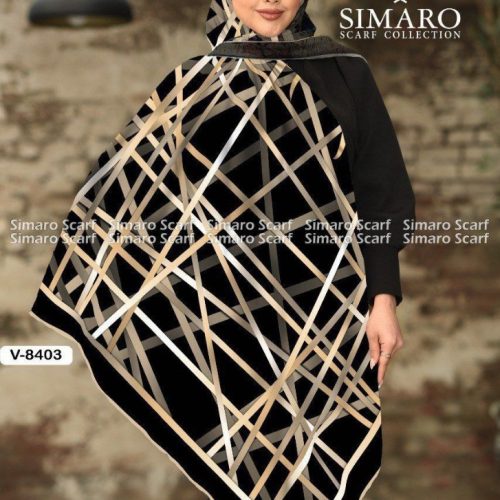 فروش عمده روسری کرپ حریر سایز ۱۴۰ - شال و روسری زنانه عمده