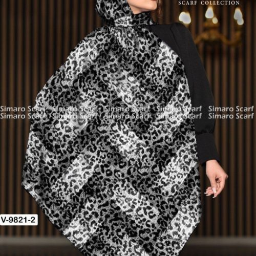 فروش عمده روسری کرپ حریر سایز ۱۴۰ - شال و روسری زنانه عمده